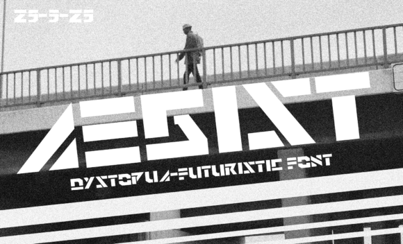 Aegist: A Futuristic Display Font for Editorial Moments