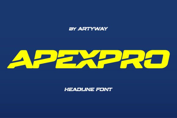 ApexPro: A Dynamic Display Font for Scroll-Stopping Campaigns