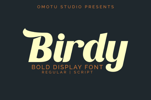 Birdy: A Bold Display Font That Elevates Digital Branding