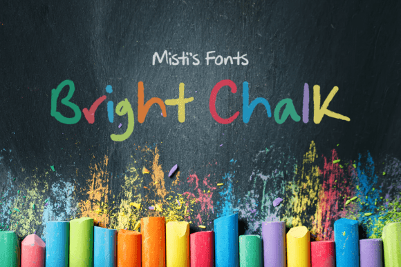 Bright Chalk: A Playful Display Font That Makes Your Brand Feel Human