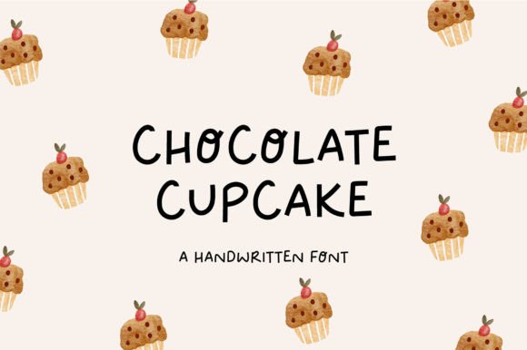 Chocolate Cupcake Font: Playful, Polished & Perfect for Handmade Brands