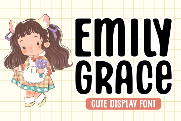 Emily Grace: A Sweet, Bold Display Font for Small Business Branding