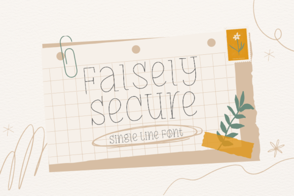 Falsely Secure: A Friendly Display Font That Builds Brand Trust