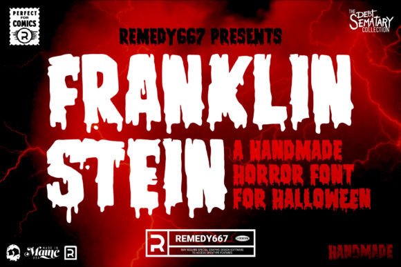 Franklinstein: A Bold Display Font for Scroll-Stopping Campaigns