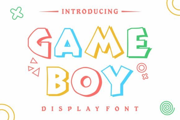 Game Boy Font: A Playful Display Typeface for Branding