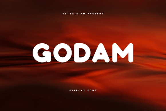 Godam: A Display Font That Makes Your Marketing Pop