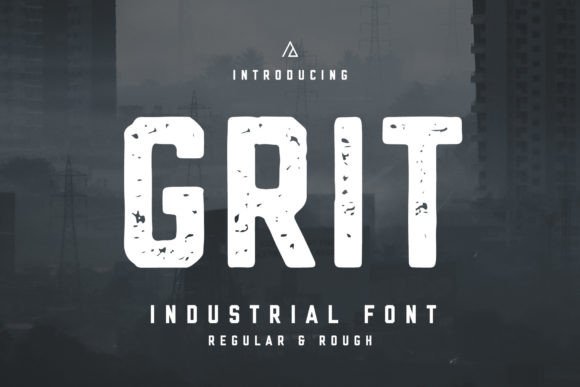 Grit: A Bold Display Font That Commands Attention