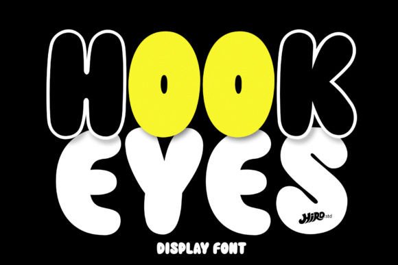Hook Eyes: A Bold Display Font That Elevates Real Business Branding