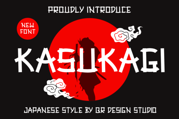 Kasukagi: A Bold Display Font for Scroll-Stopping Campaigns