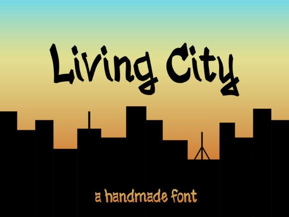 Living City: A Handmade Graffiti Typeface for Urban Branding