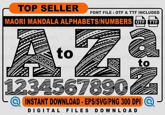 Maori Mandala: A Standout Display Typeface for Digital Branding
