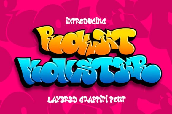 Roket Monster: A Bold Display Font for Digital Brand Impact