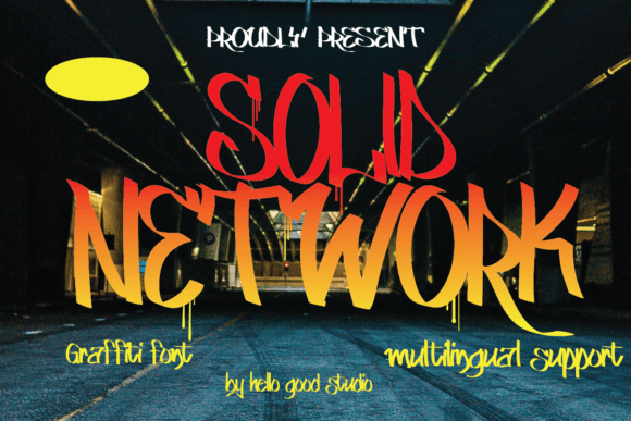 Solid Network: A Display Font That Means Business