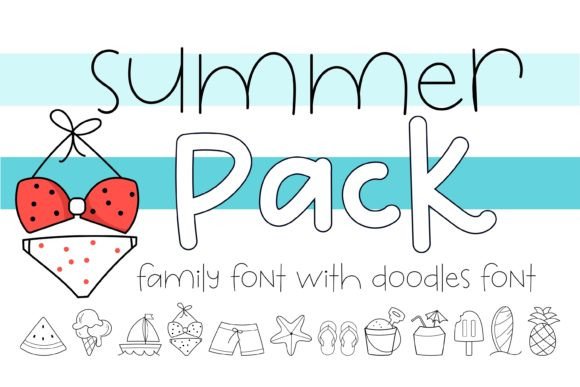 Summer Pack: A Handwritten Display Font That Makes Campaigns Feel Human