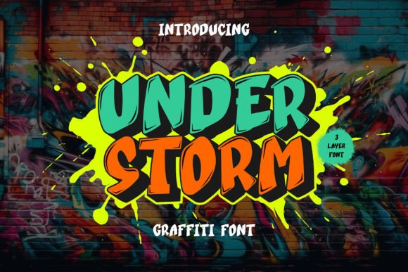 Under Storm: A Display Font That Adds Depth to Your Brand