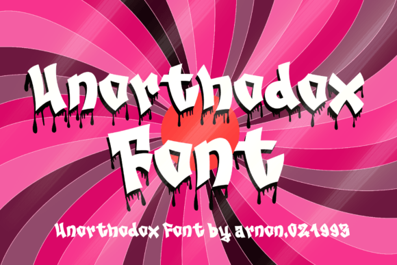 Unorthodox: A Playful Display Font That Pops on the Web