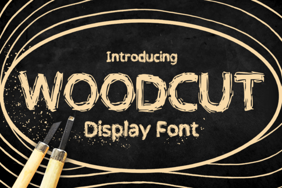 Woodcut: A Grunge Display Font That Adds Character to Your Brand